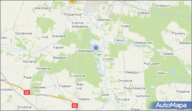 mapa Dobrygość, Dobrygość na mapie Targeo